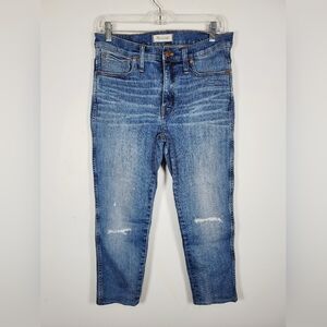 Madewell 9" HIGH RISE SKINNY JEANS, SIZE 30